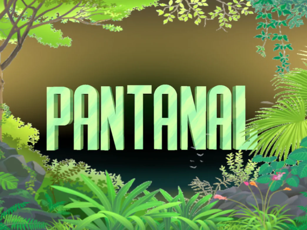 Logo da novela Pantanal de 1990