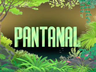 Logo da novela Pantanal de 1990