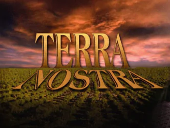Logo da novela Terra Nostra da Globo