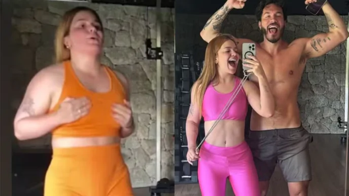 Influenciadora Viih Tube em seu antes e depois ao lado do marido, o ex-BBB Eliezer