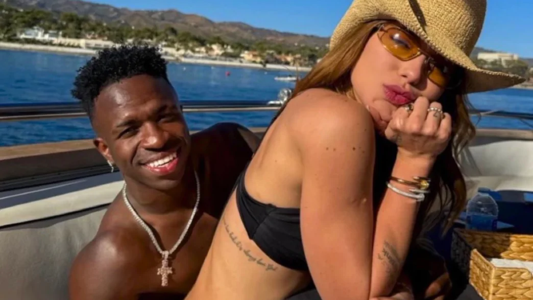 Influenciadora Virginia Fonseca e o jogador Vinicius Junior, o Vini Jr