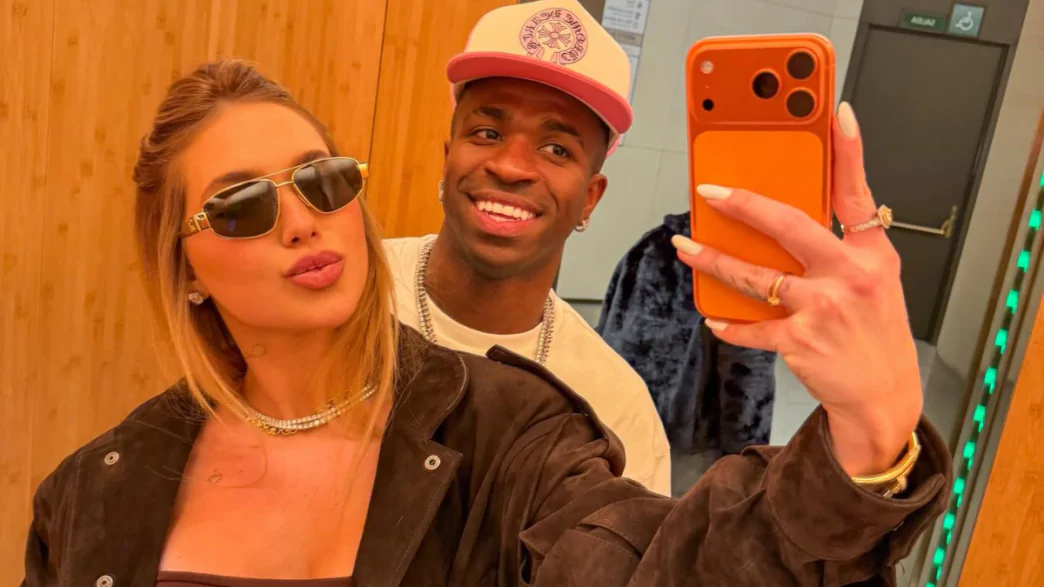 Influenciadora Virginia Fonseca e o jogador Vinicius Junior, o Vini Jr