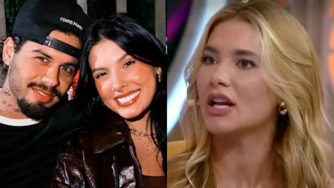 Cantor Zé Felipe, cantora Ana Castela e influenciadora Virginia Fonseca