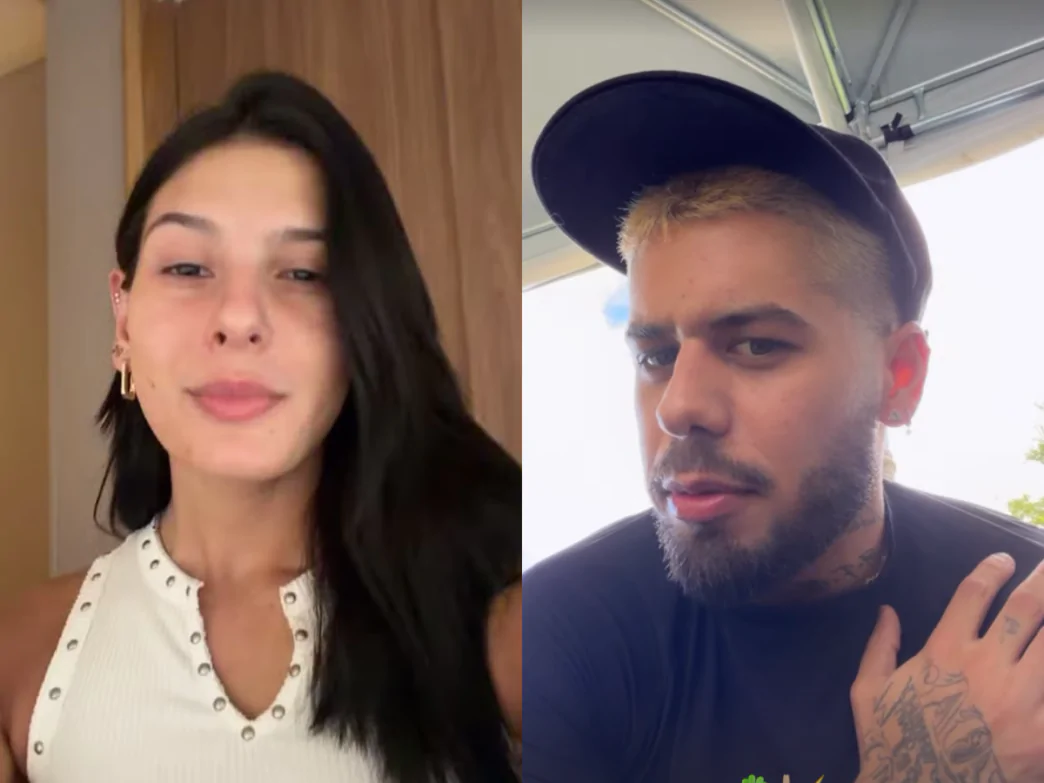 Cantores Ana Castela e Zé Felipe