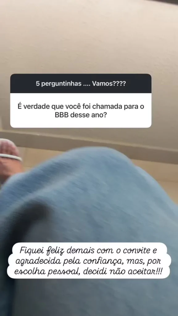 Post de Poliana Rocha, mulher de Leonardo