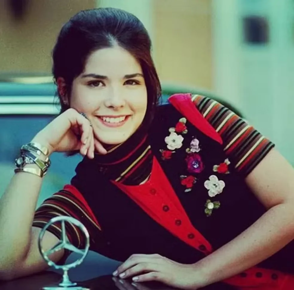 Atriz Samara Felippo na novela Anjo Mau, da Globo