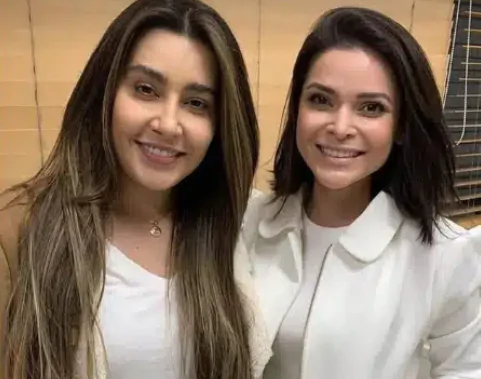 Lauana Prado e sua médica, Camylla Silva