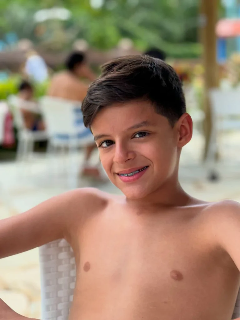 Bernardo, filho caçula de Cristiano Araújo, cantor que morreu em 2015