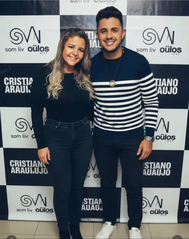 Cantor Cristiano Araújo e a irmã Ana Cristina Araújo