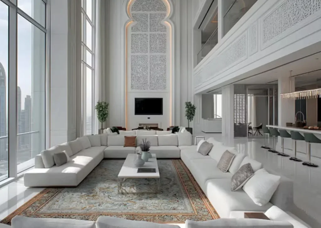 Foto do projeto da cobertura do jogador Vini Jr em Dubai