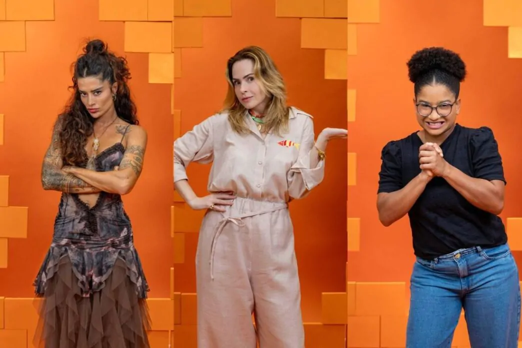 Aline, Ana Paula e Milena, do BBB 26