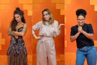 Aline, Ana Paula e Milena, do BBB 26