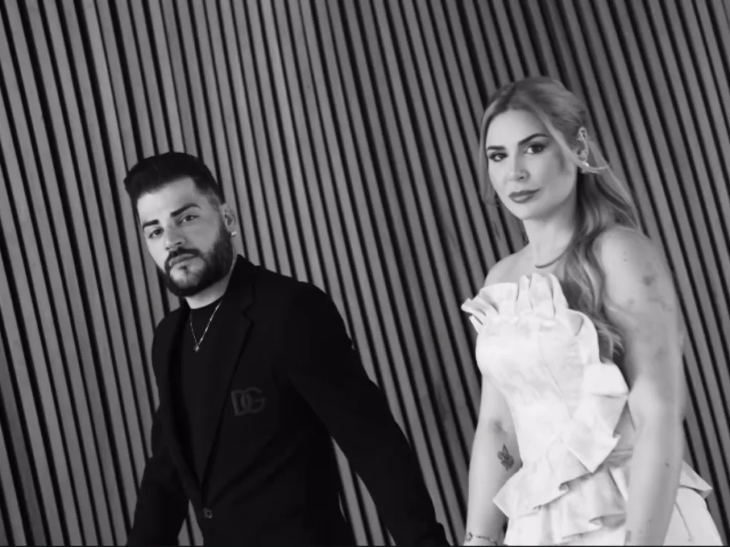 Cantor Guilherme, da dupla com Benuto, e a médica Flaviana Pellozo