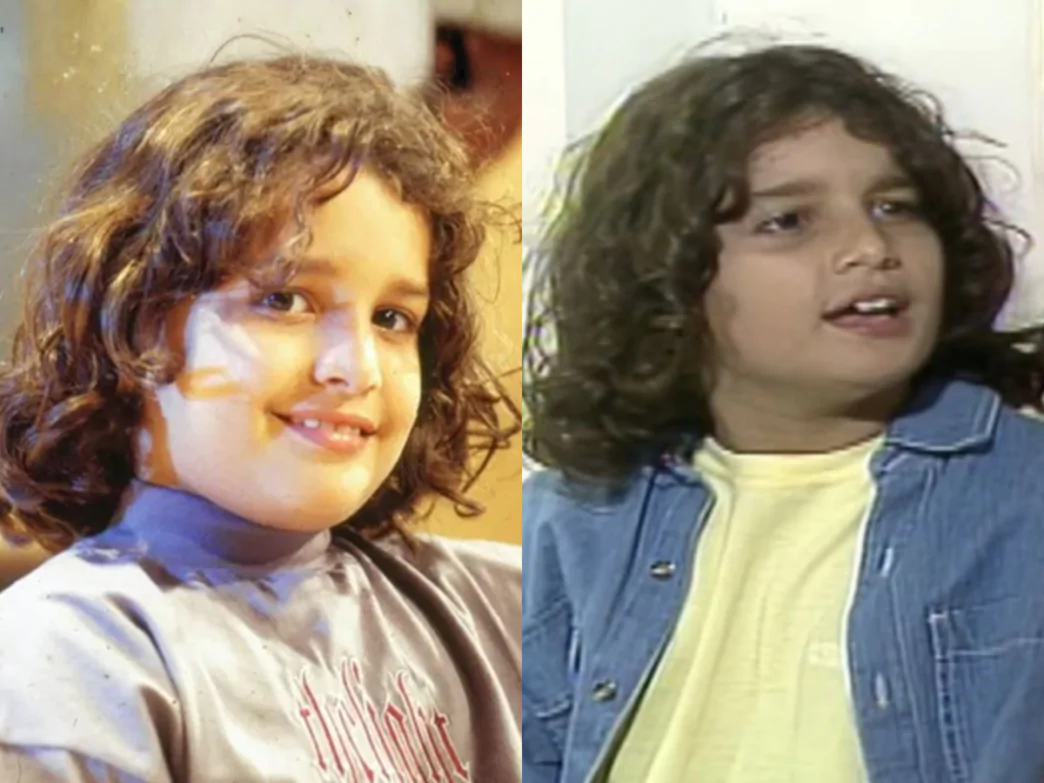 Ator e dublador Daniel Ávila na infância, o Dudu de A Viagem