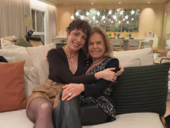 Fabiana Justus e sua avó, Celia Chryzman