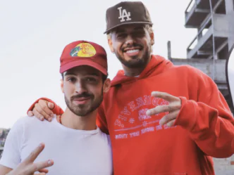 João Guilherme e Zé Felipe, irmão e filhos de Leonardo