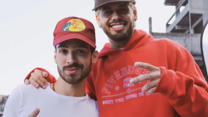 João Guilherme e Zé Felipe, irmão e filhos de Leonardo