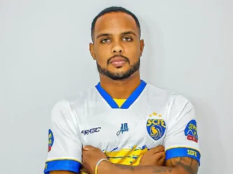 Jogador Alexandre Souza, do Sampaio Corrêa