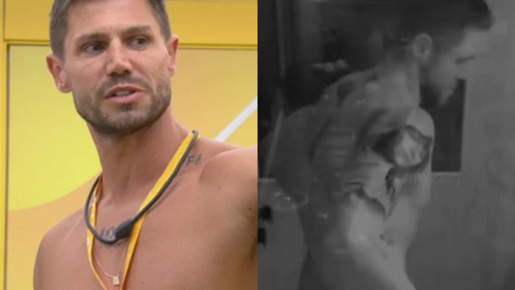 Jonas Sulzbach cumpre promessa e toma banho pelado no BBB 26