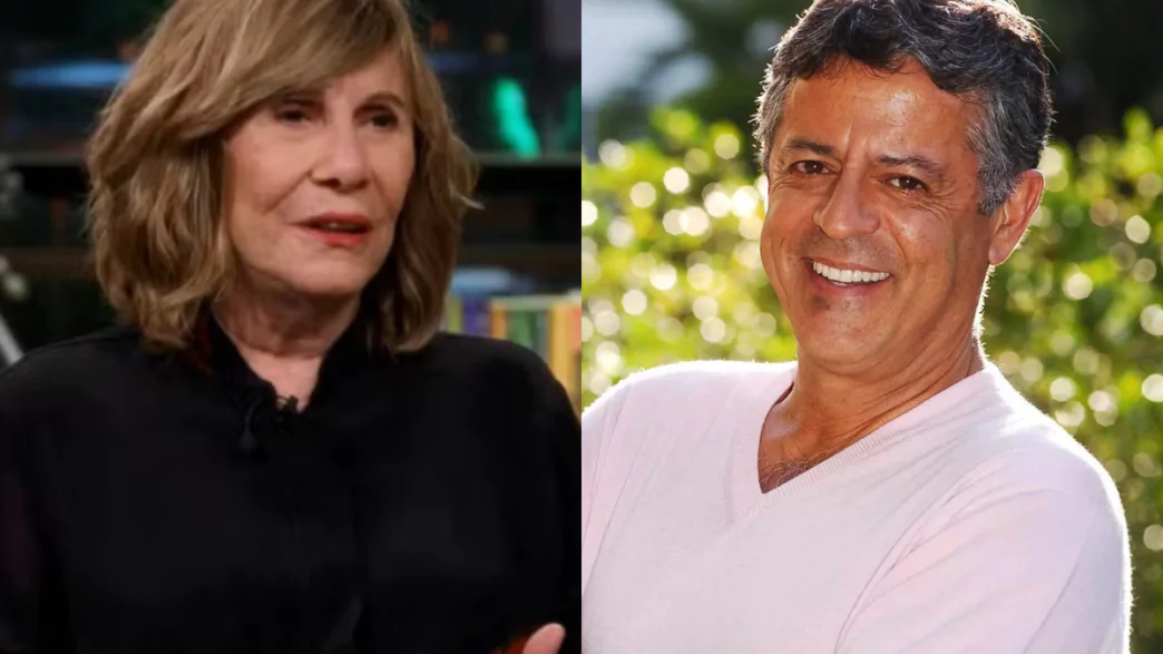 Atriz Renata Sorrah e diretor Marcos Paulo