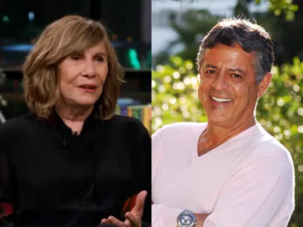 Atriz Renata Sorrah e diretor Marcos Paulo