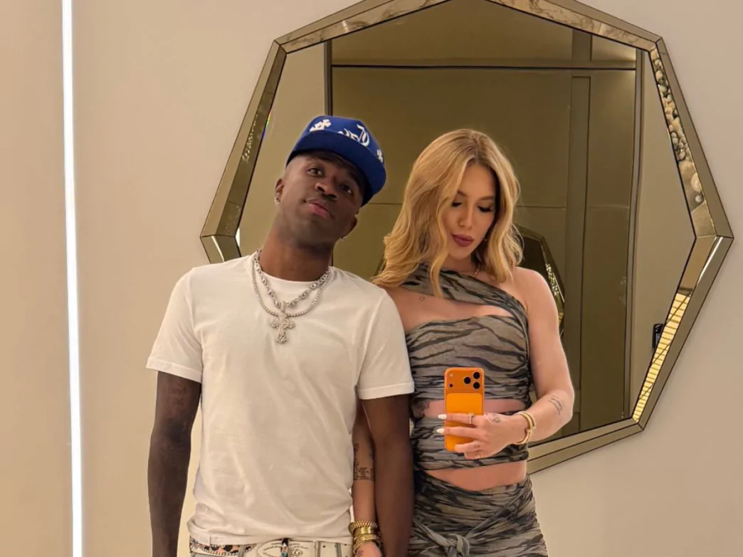 Influenciadora Virginia Fonseca e o jogador Vinicius Junior, o Vini Jr