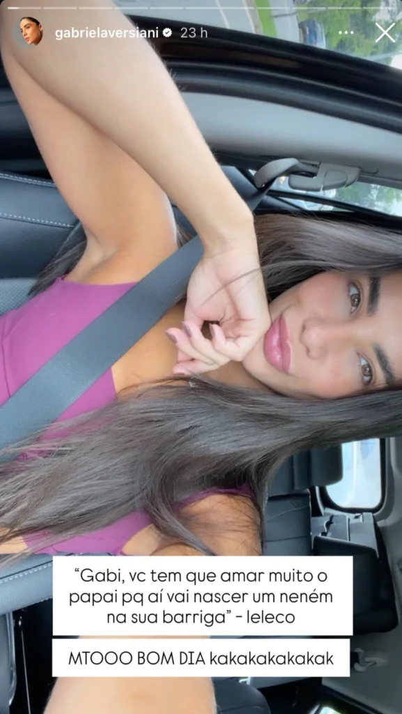 Post de Gabriela Versiani no Instagram