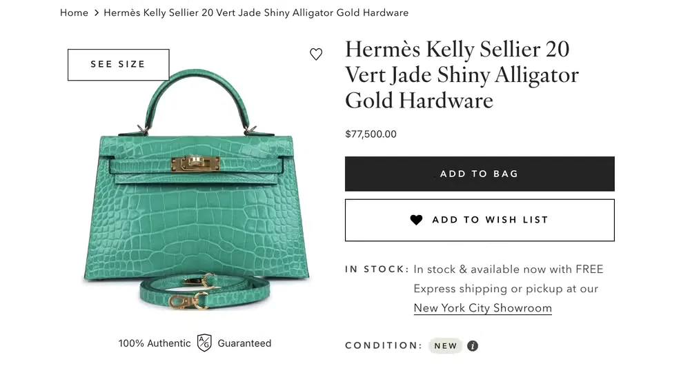 Bolsa de grife que Vini Jr deu para Virginia