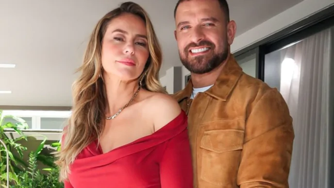 Atriz Paolla Oliveira e cantor Diogo Nogueira