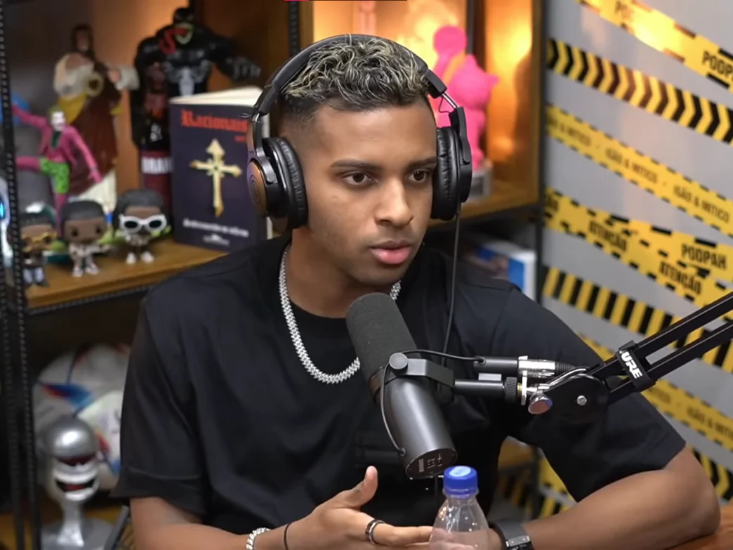 Jogador de futebol Rodrygo Goes