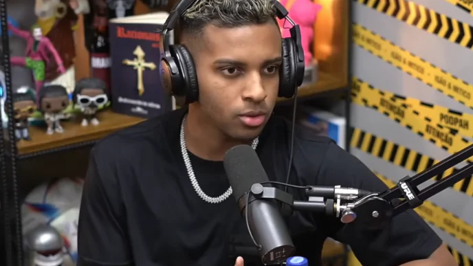 Jogador de futebol Rodrygo Goes