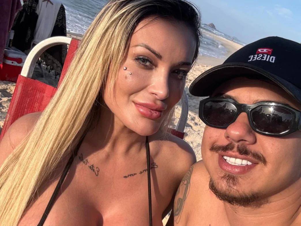 Andressa Urach e Flávio Giglioli