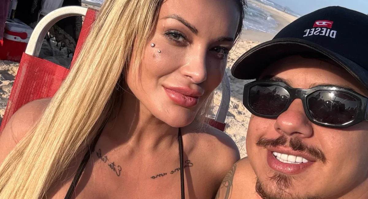 Andressa Urach e Flávio Giglioli