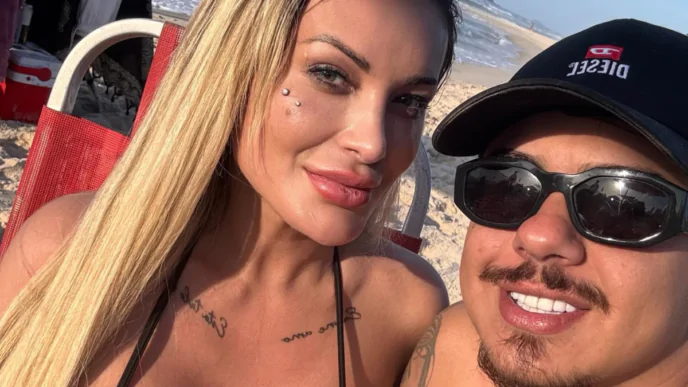 Andressa Urach e Flávio Giglioli